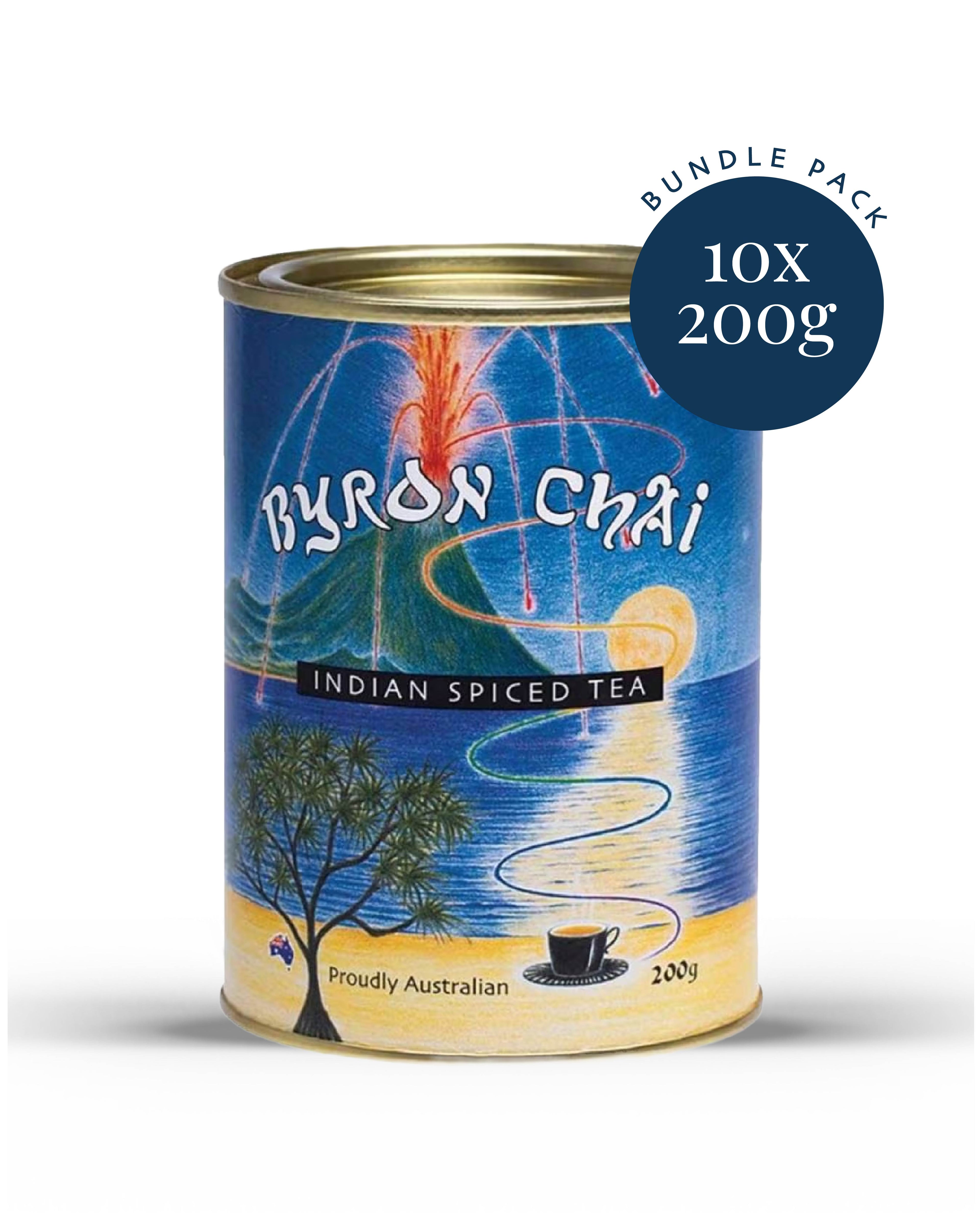 Byron Chai Indian Spiced Tea 10x 200g