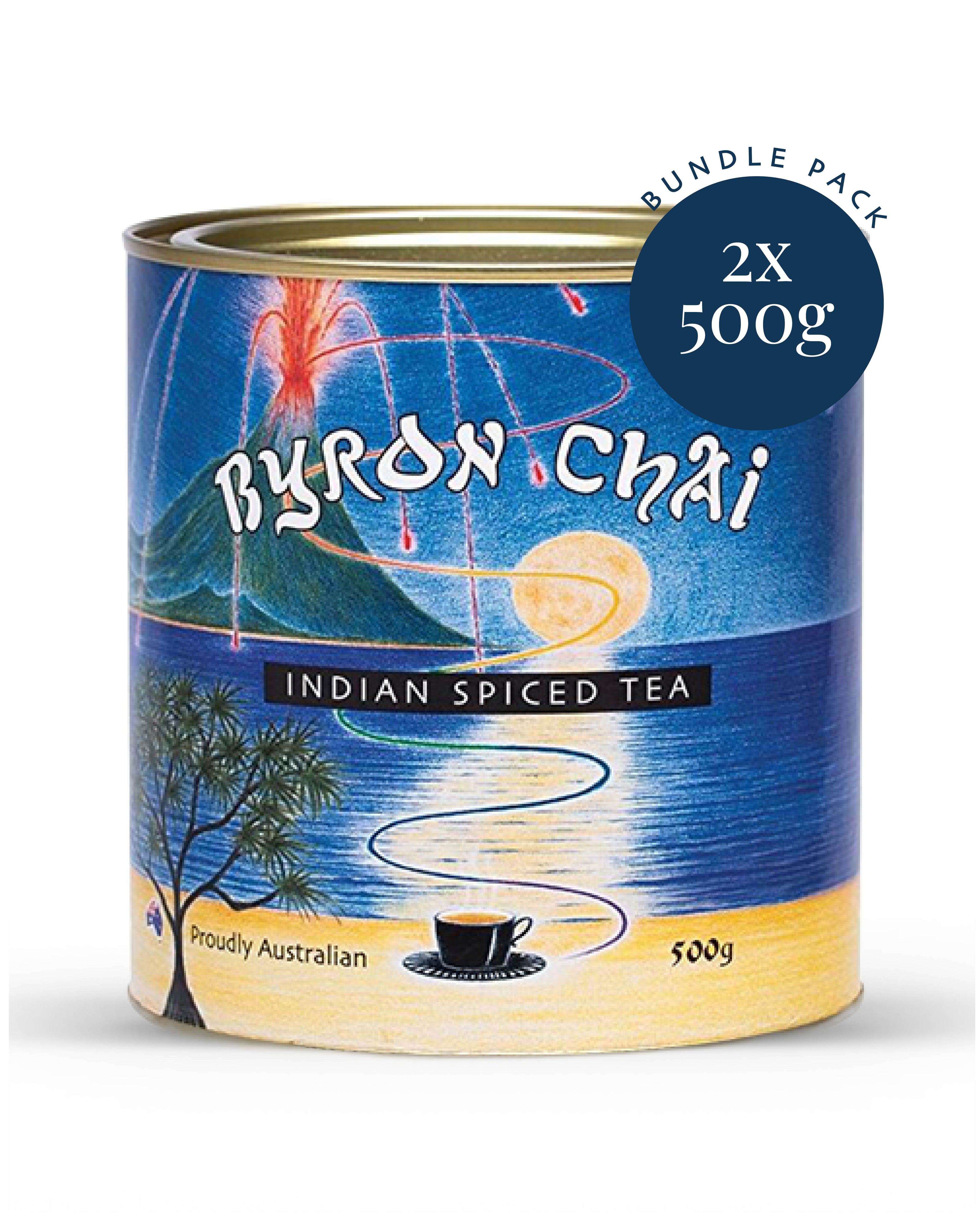 Byron Chai Indian Spiced Tea 2x 500g