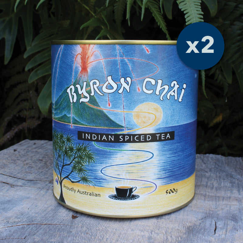 Byron Chai Indian Spiced Tea 2x 500g